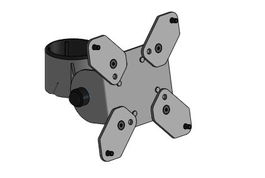 Ergonomic Solutions Old VESA 75/100 Display Screen Mount - BLACK Screen